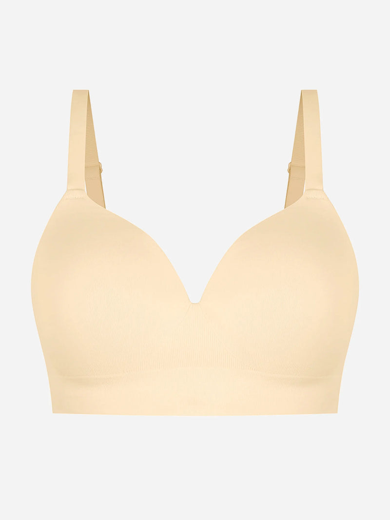 Wireless Push-Up Seamless Bra