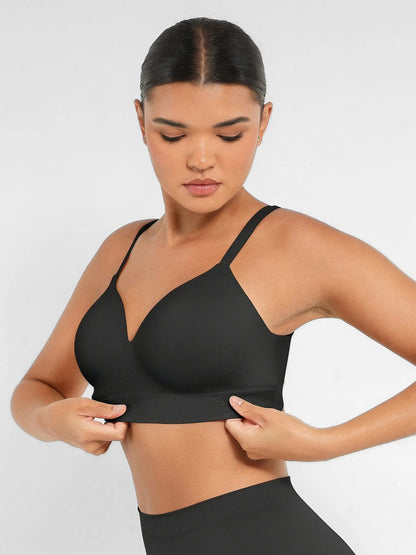 Wireless Push-Up Seamless Bra