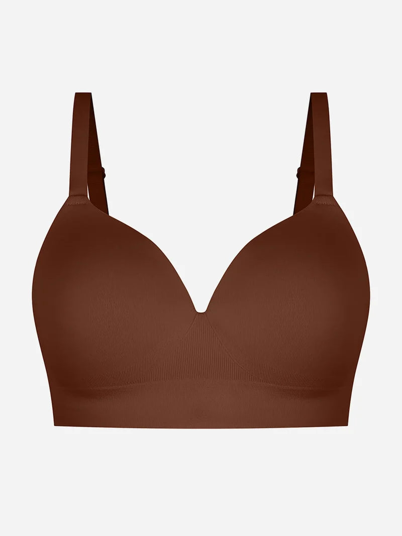 Wireless Push-Up Seamless Bra