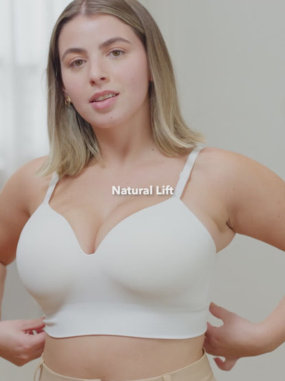 Wireless Push-Up Seamless Bra